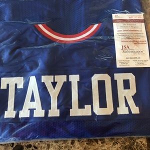 JSA Certified Signed Lawrence Taylor Jersey